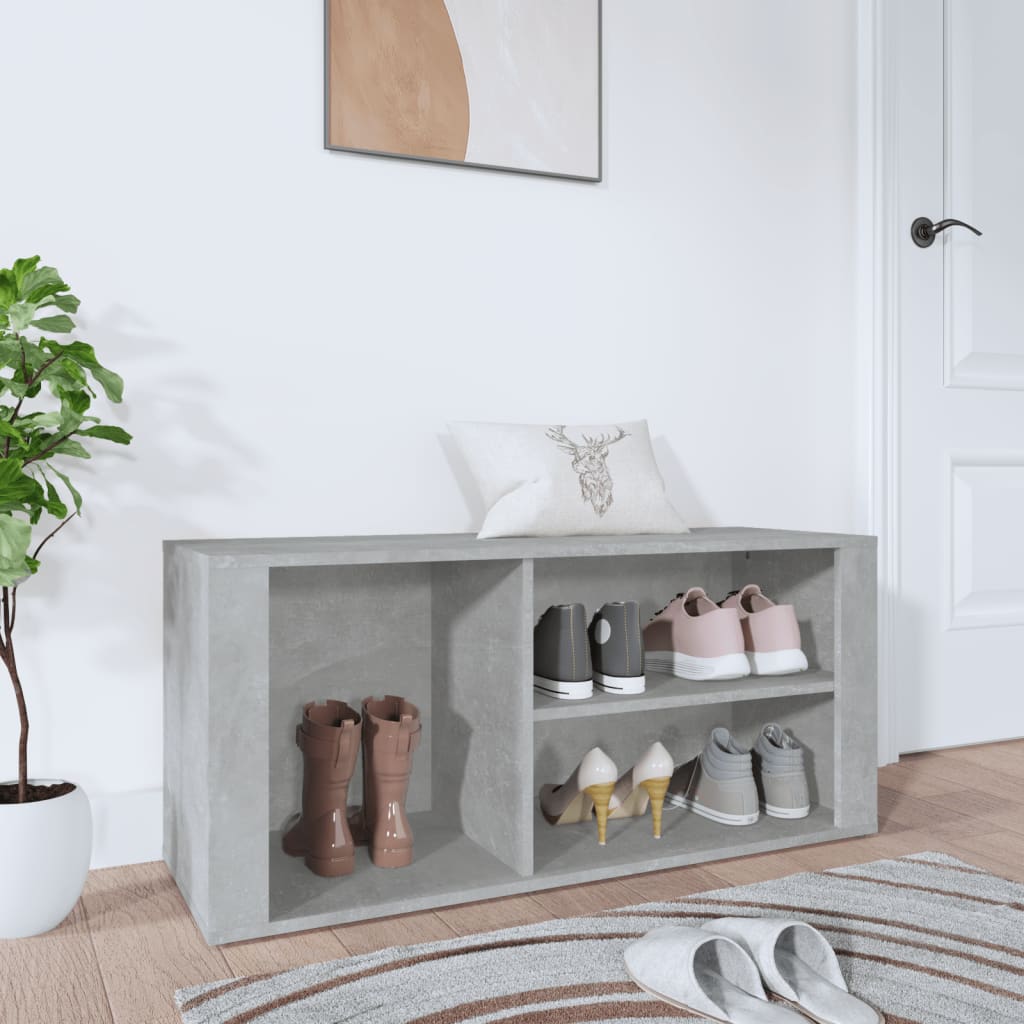 Schuhregal 100X35X45 Cm Holzwerkstoff