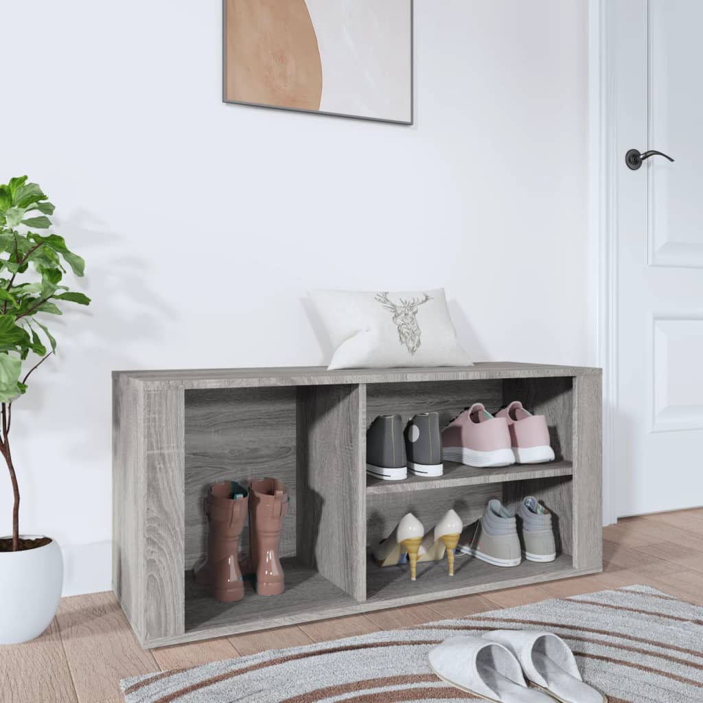 Schuhregal 100X35X45 Cm Holzwerkstoff