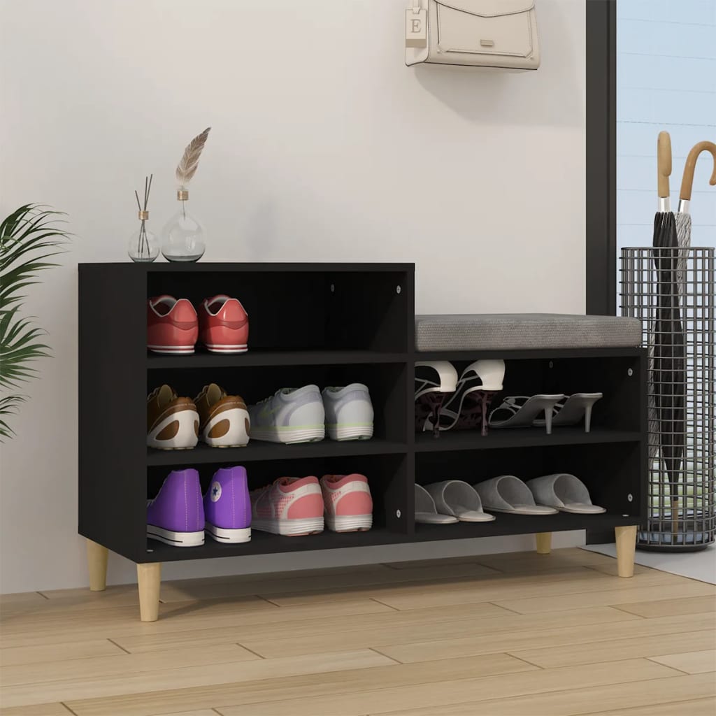 Schuhregal 102X36X60 Cm Holzwerkstoff