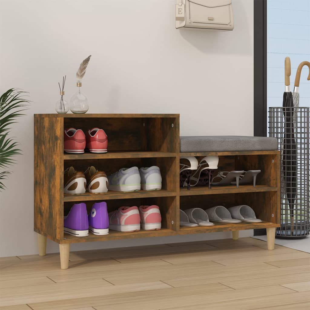 Schuhregal 102X36X60 Cm Holzwerkstoff