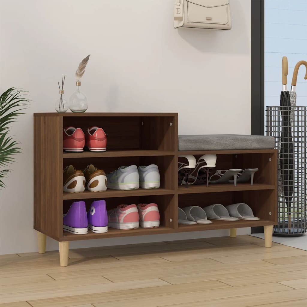 Schuhregal 102X36X60 Cm Holzwerkstoff