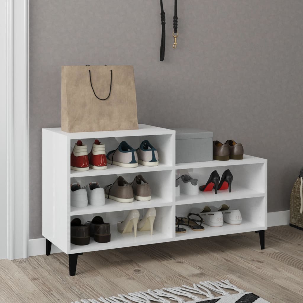 Schuhregal 102X36X60 Cm Holzwerkstoff