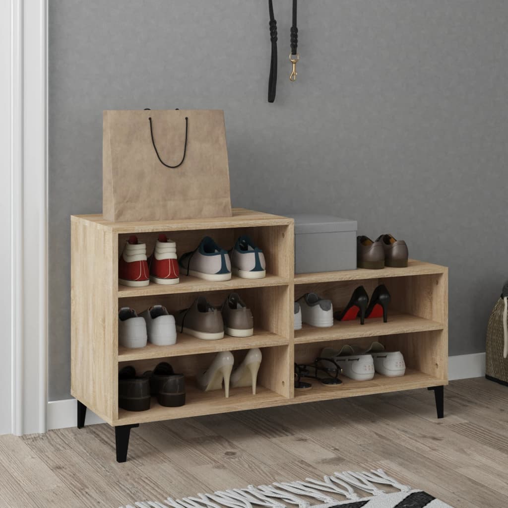 Schuhregal 102X36X60 Cm Holzwerkstoff