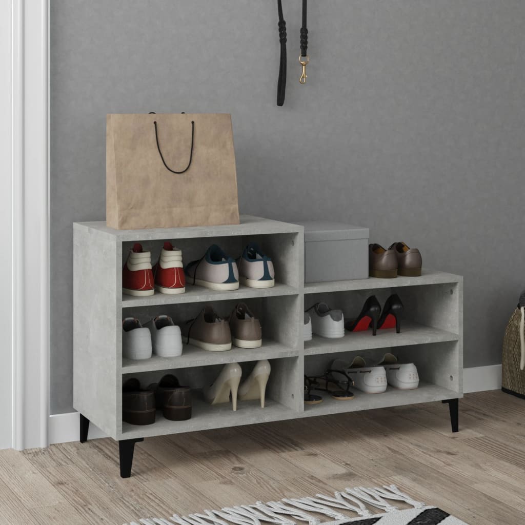 Schuhregal 102X36X60 Cm Holzwerkstoff