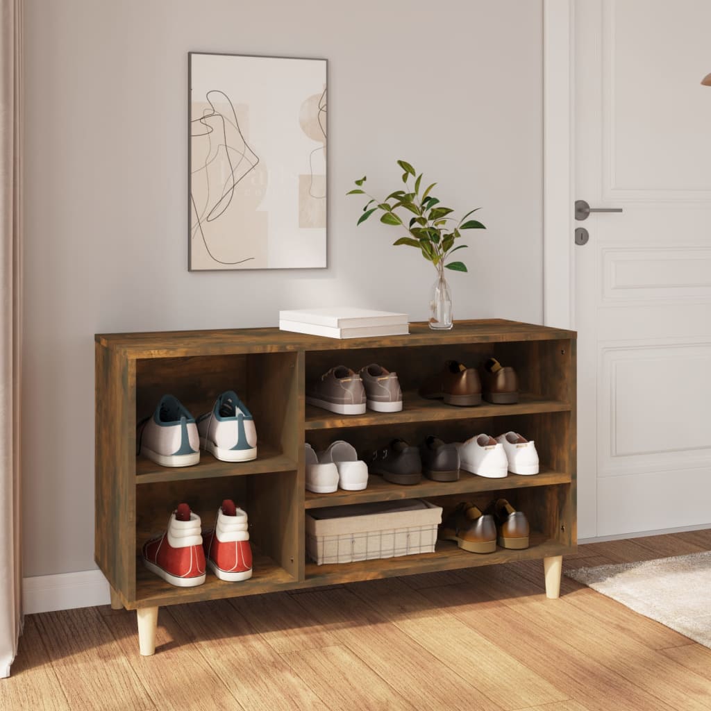 Schuhregal 102X36X60 Cm Holzwerkstoff