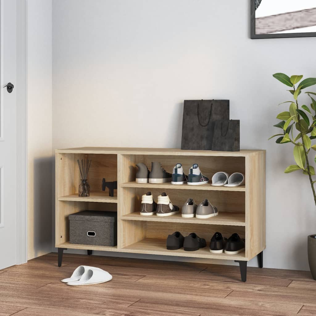 Schuhregal 102X36X60 Cm Holzwerkstoff