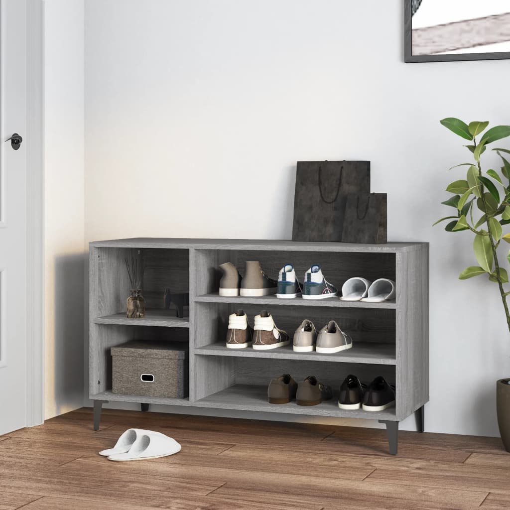 Schuhregal 102X36X60 Cm Holzwerkstoff