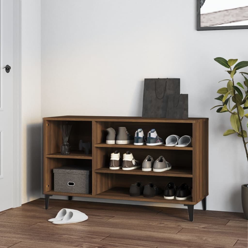 Schuhregal 102X36X60 Cm Holzwerkstoff