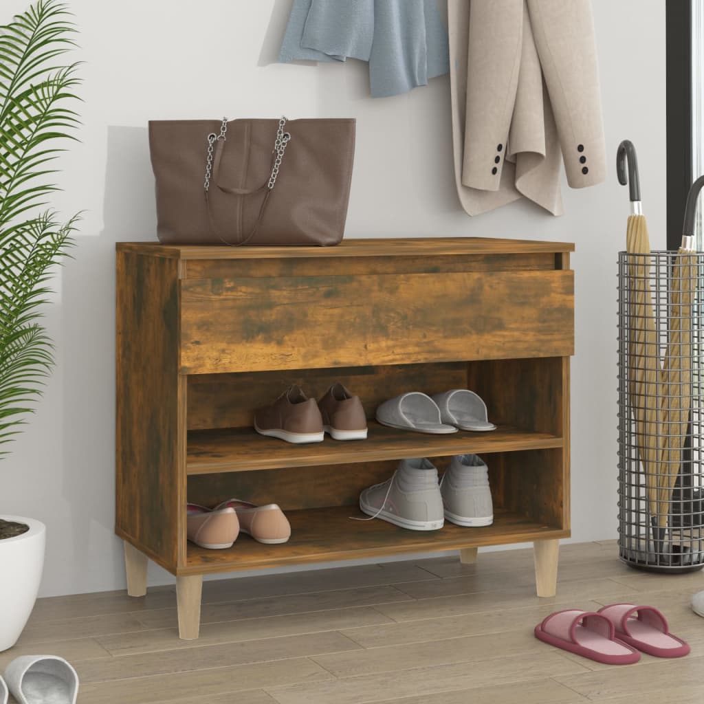 Schuhregal 70X36X60 Cm Holzwerkstoff