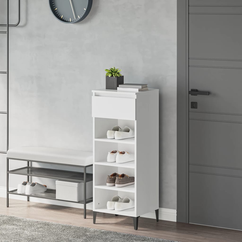 Schuhregal 40X36X105 Cm Holzwerkstoff