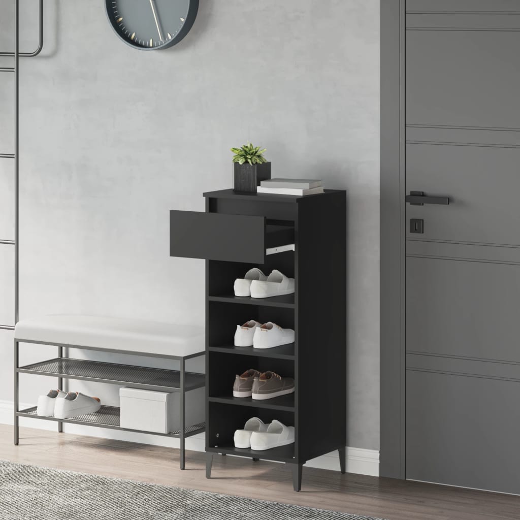 Schuhregal 40X36X105 Cm Holzwerkstoff