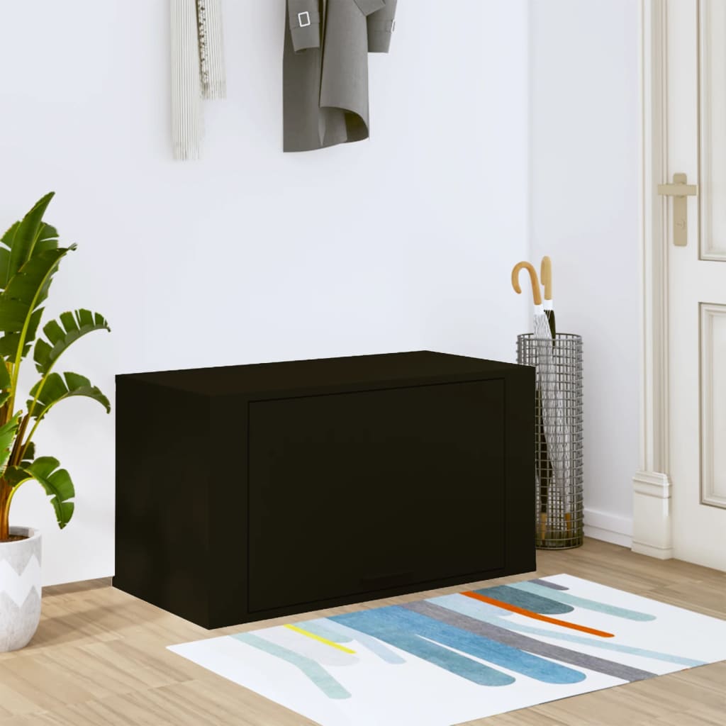 Wand-Schuhschrank 70X35X38 Cm Massivholz Kiefer