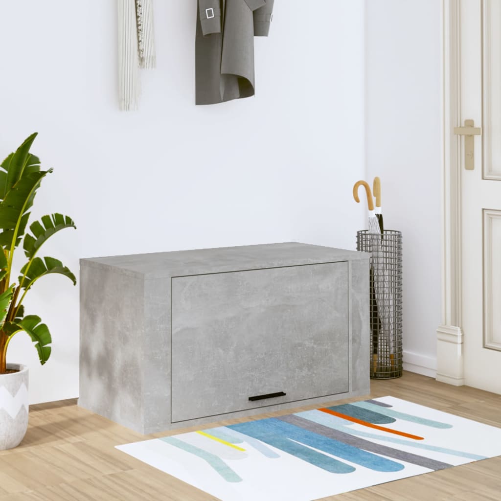 Wand-Schuhschrank 70X35X38 Cm Massivholz Kiefer