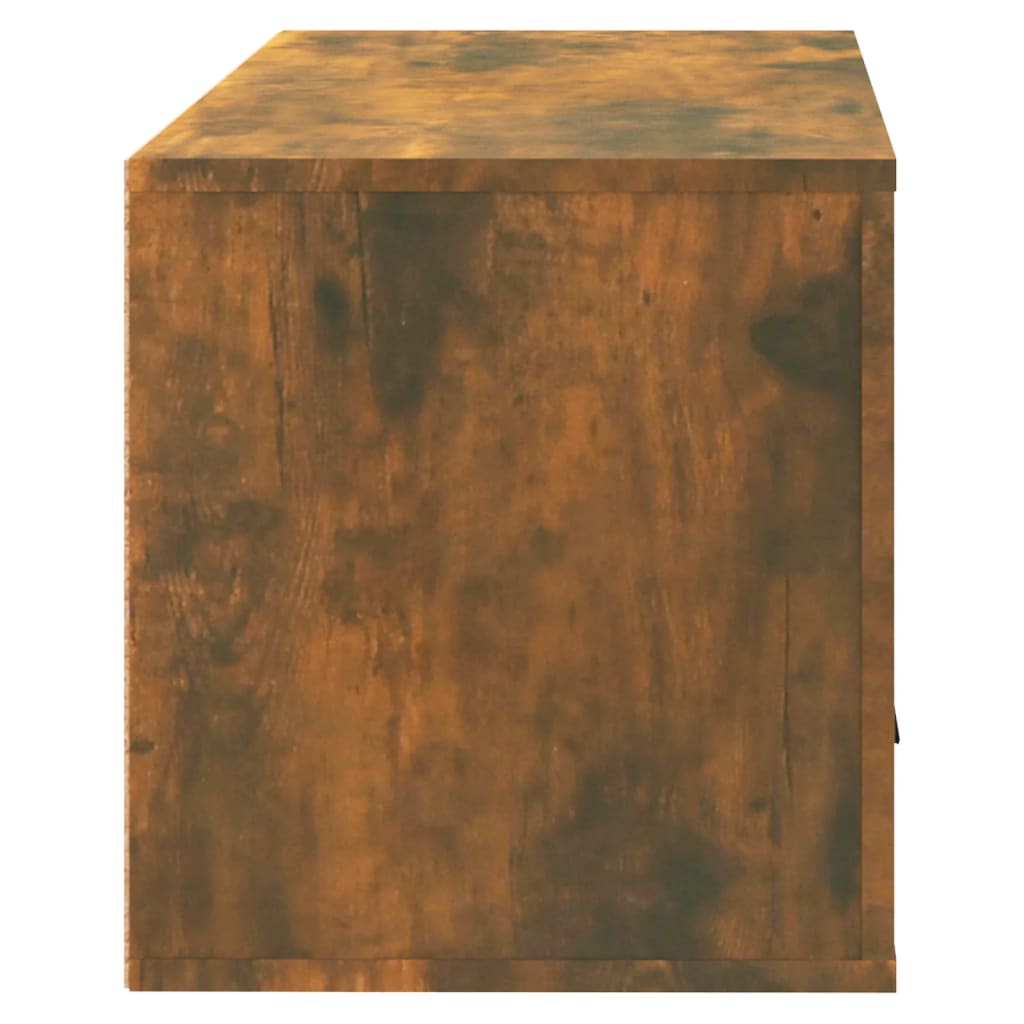 Wand-Schuhschrank 70X35X38 Cm Massivholz Kiefer