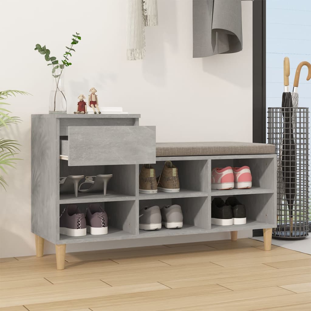 Schuhregal 102X36X60 Cm Holzwerkstoff
