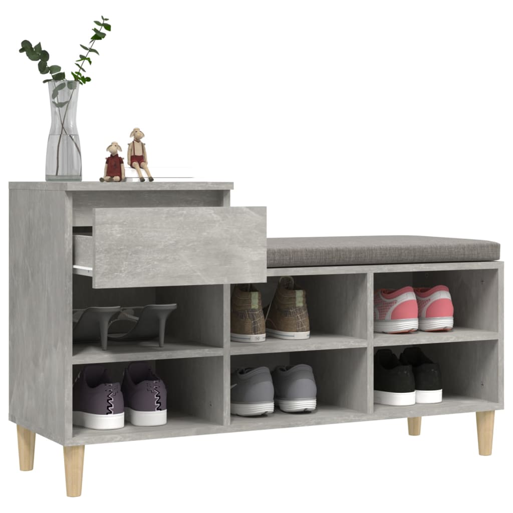 Schuhregal 102X36X60 Cm Holzwerkstoff