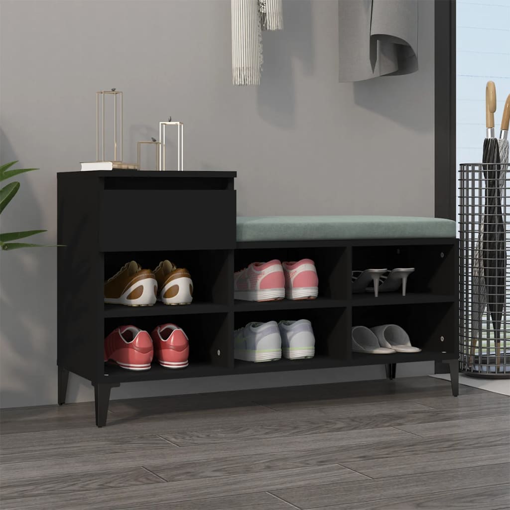 Schuhregal 102X36X60 Cm Holzwerkstoff