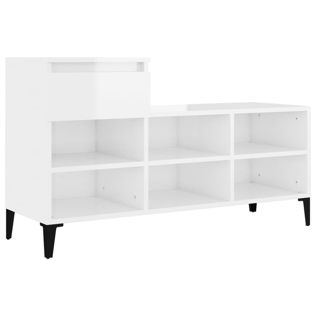 Schuhregal 102X36X60 Cm Holzwerkstoff