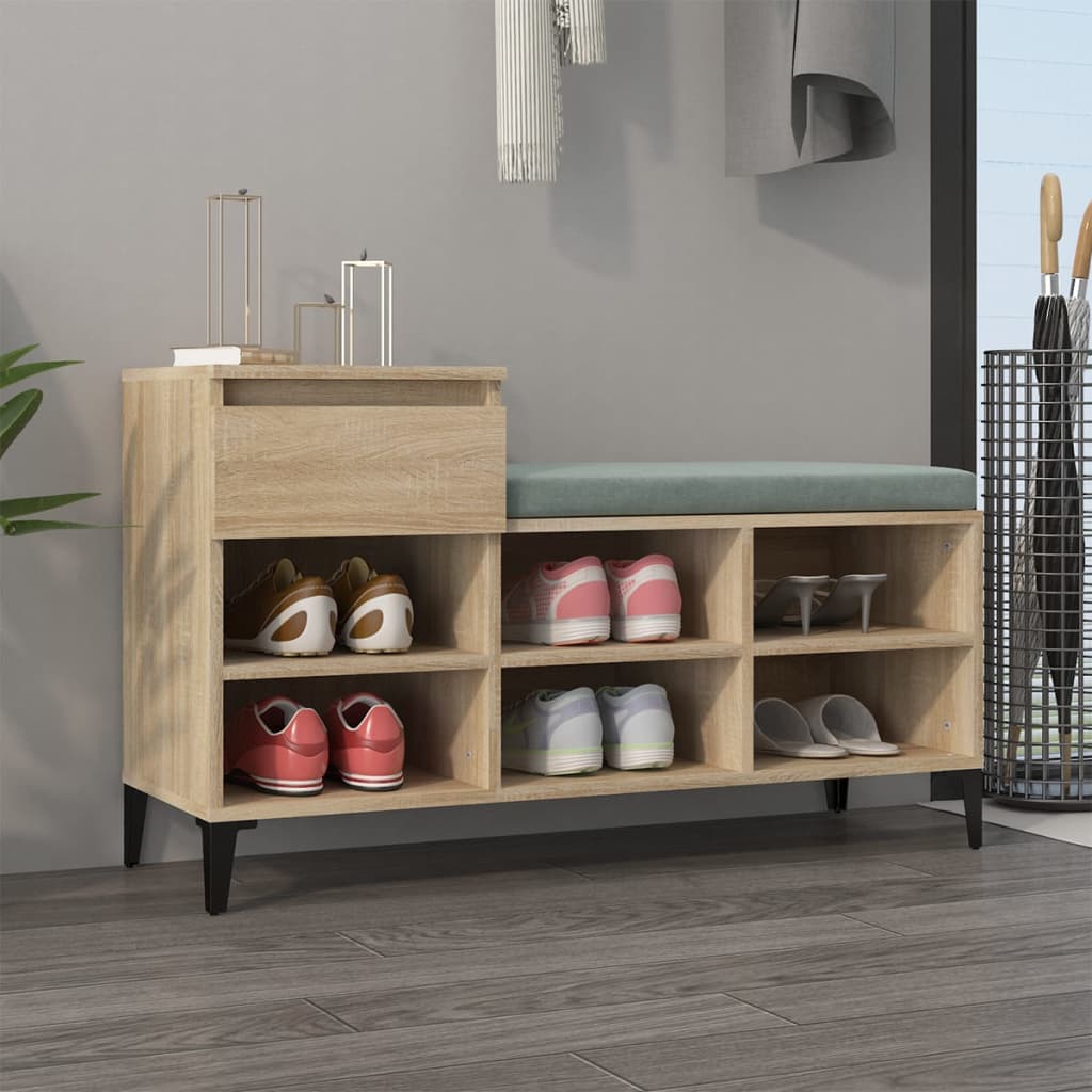 Schuhregal 102X36X60 Cm Holzwerkstoff