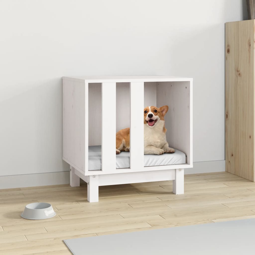 Hundehütte 100 X 70 X 70 Cm Massives Kiefernholz
