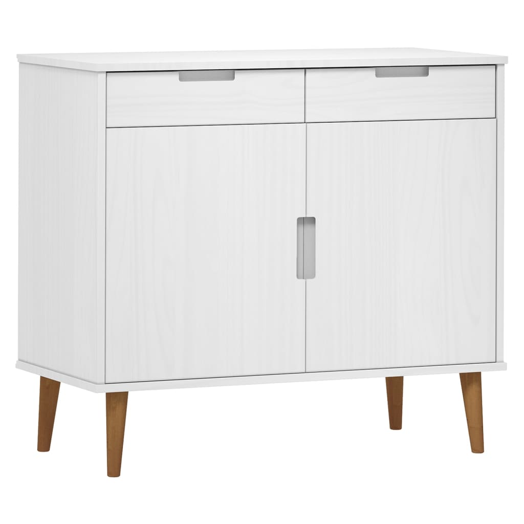 Sideboard Molde 90X40X80 Cm Massivholz Kiefer