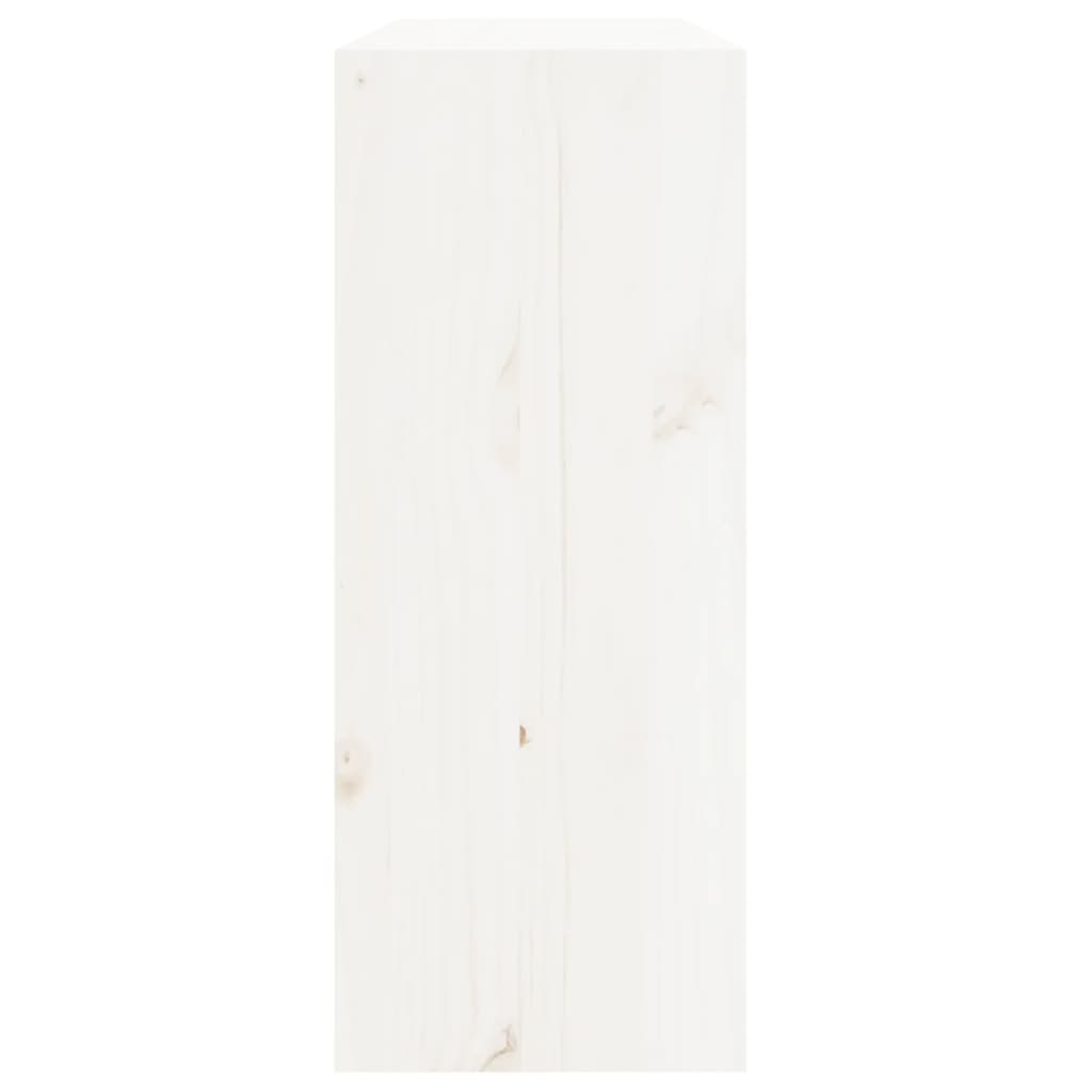 Weinregal 62X25X62 Cm Massivholz Kiefer