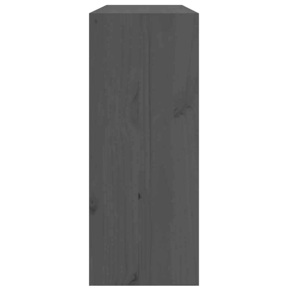 Weinregal 62X25X62 Cm Massivholz Kiefer
