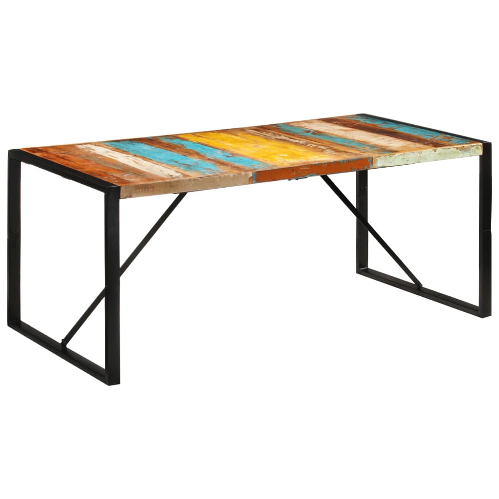 Esstisch 175X90X76 Cm Raues Massivholz Mango