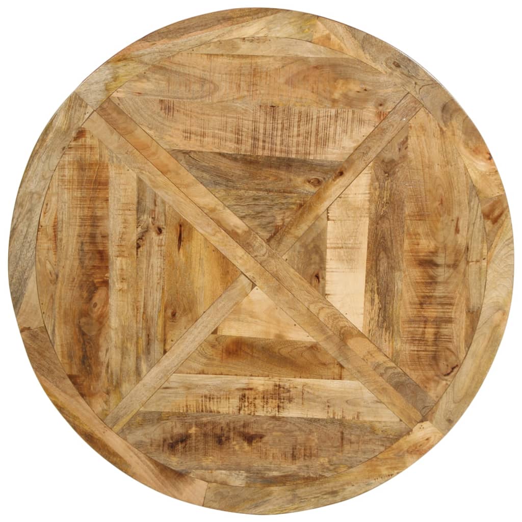 Esstisch Ø Raues Massives Mangoholz