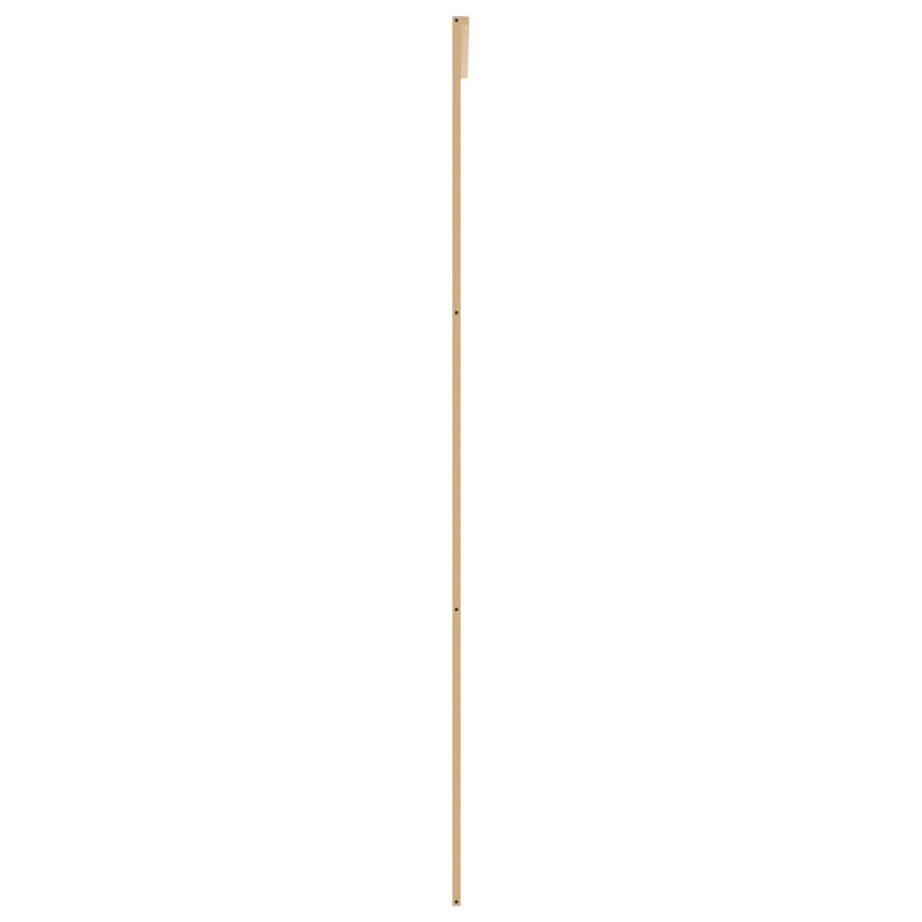 Schiebetür Golden Matt Esg-Glas Und Aluminium