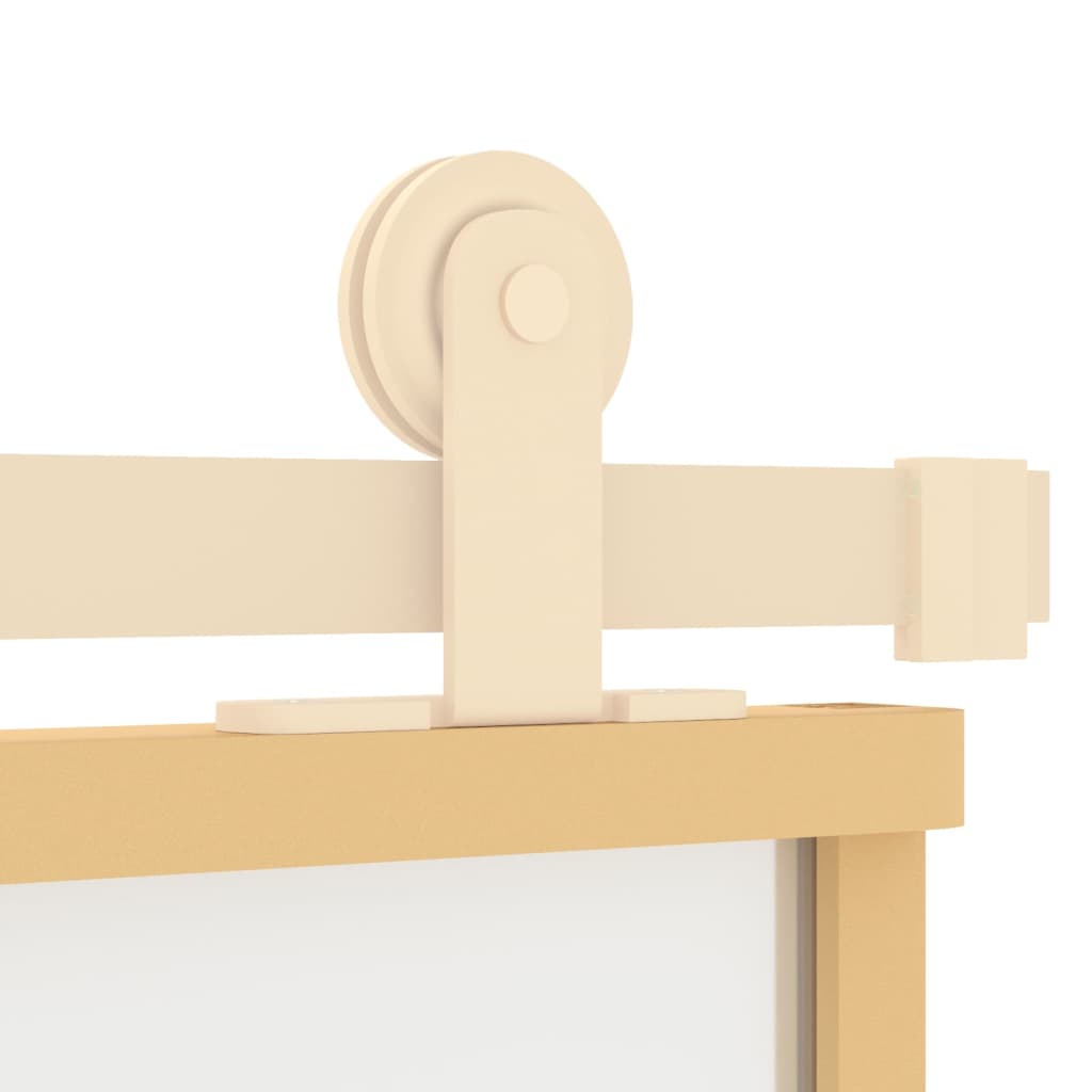 Schiebetür Golden Matt Esg-Glas Und Aluminium