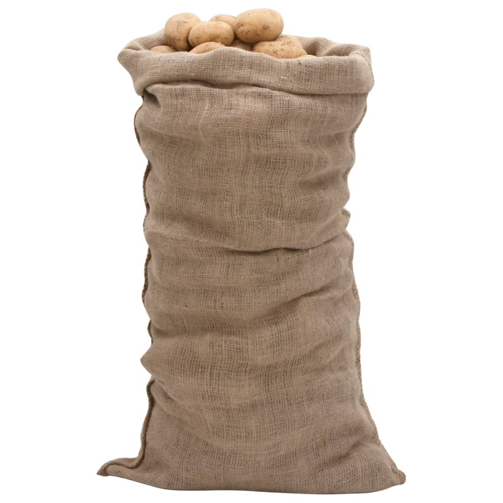 Jutesäcke 5 Stk. 100% Jute 220 G/M²