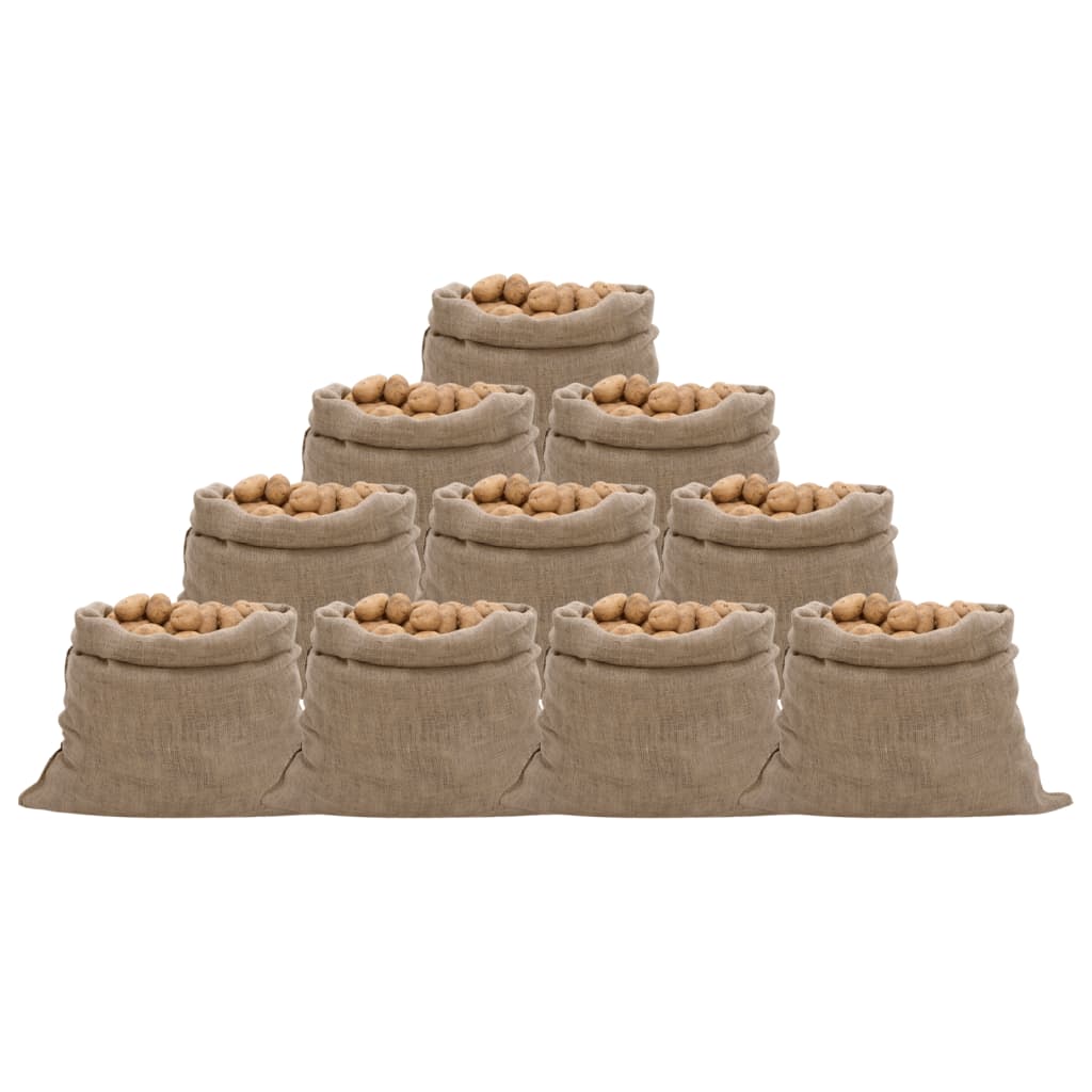 Jutesäcke 5 Stk. 100% Jute 220 G/M²