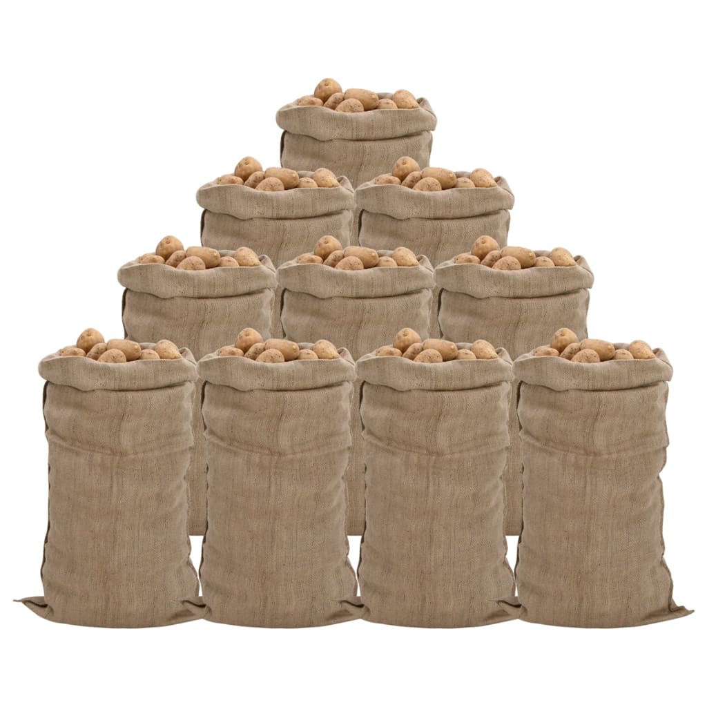 Jutesäcke 30 Stk. 100% Jute 340 G/M²