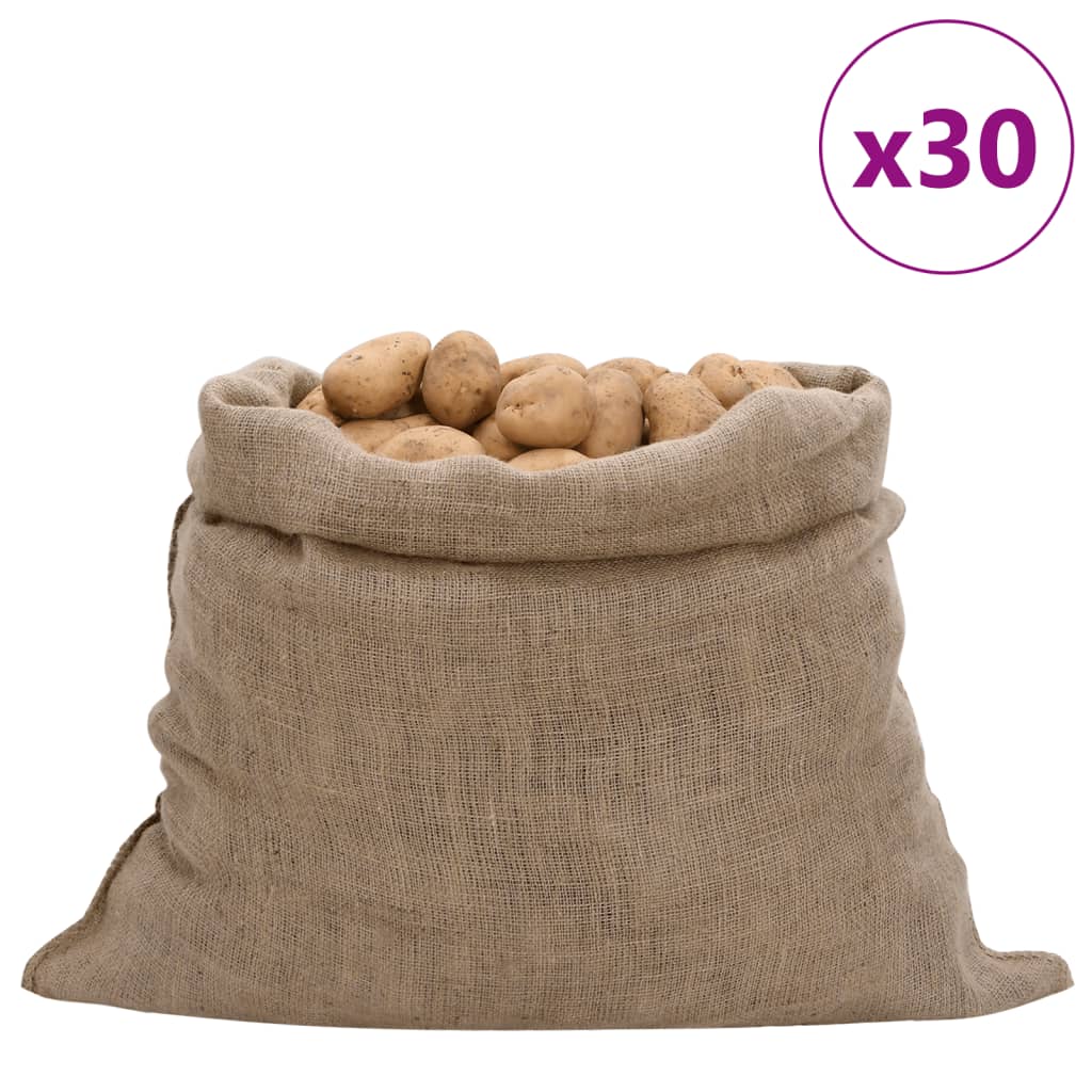 Jutesäcke 5 Stk. 100% Jute 220 G/M²