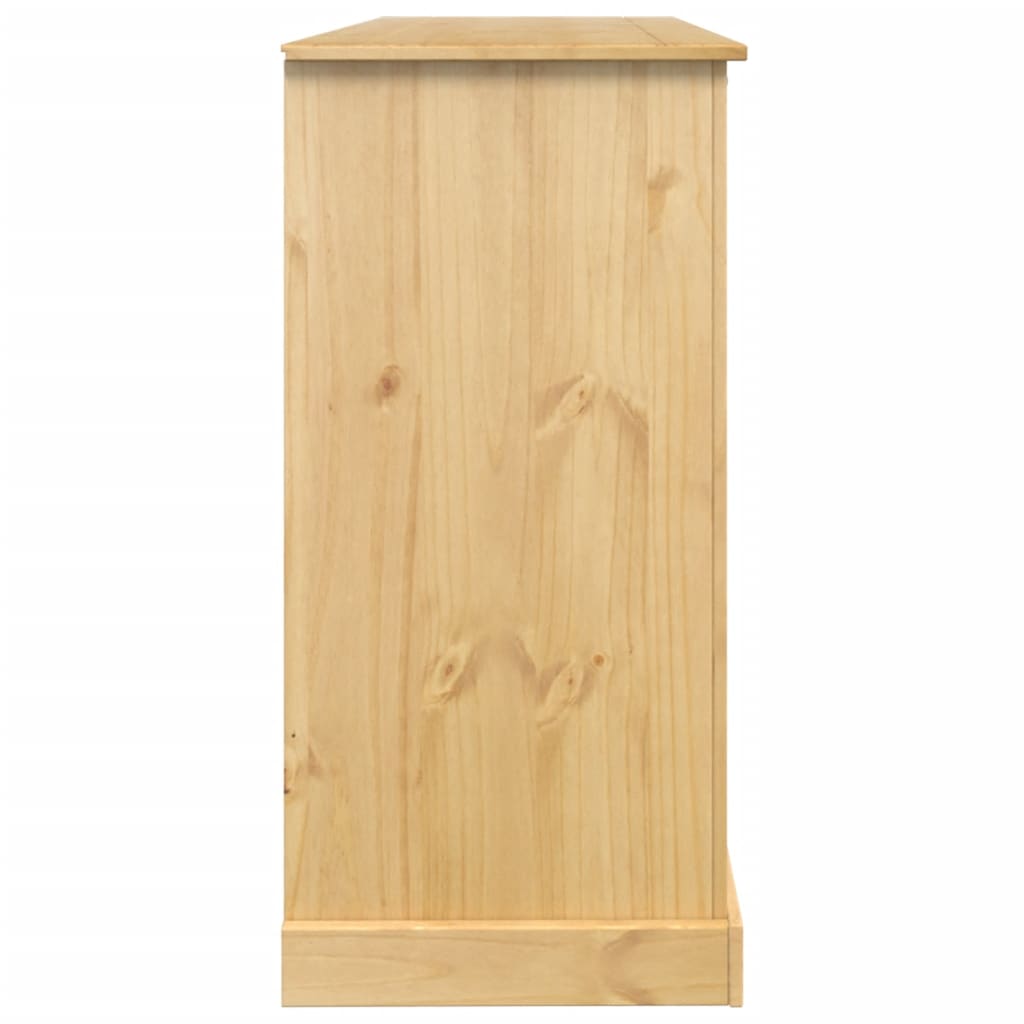 Weinschrank Corona 107,5X51X105,5 Cm Massivholz Kiefer