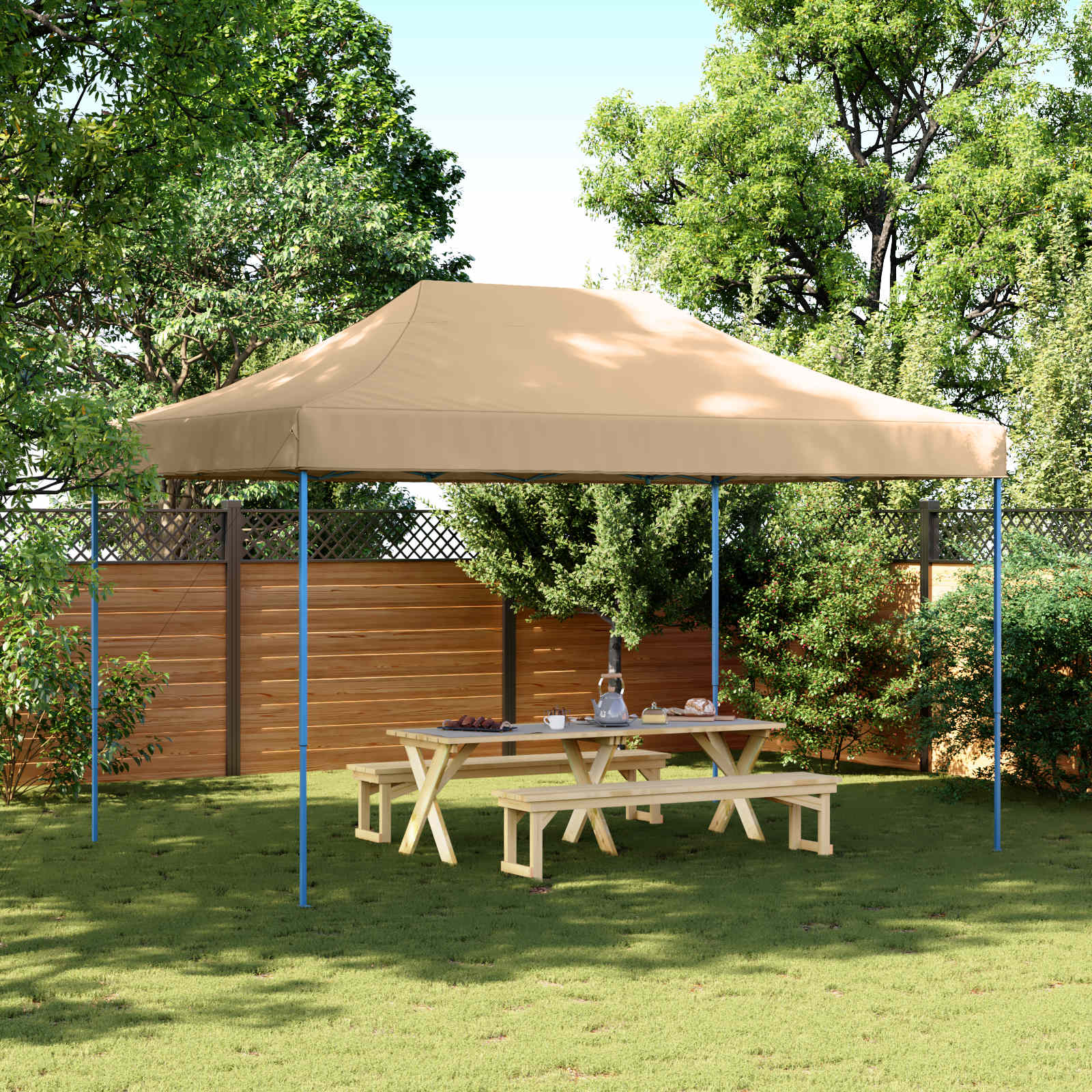 Party-Zelt 292 X 440 X 315 Cm Oxford-Stoff