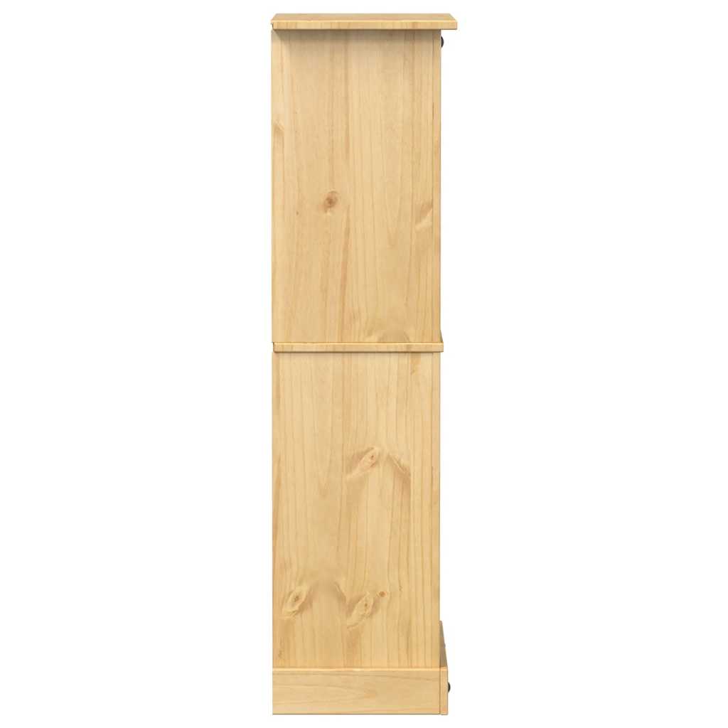 Weinregal Corona 56X35X134,5 Cm Massivholz Kiefer