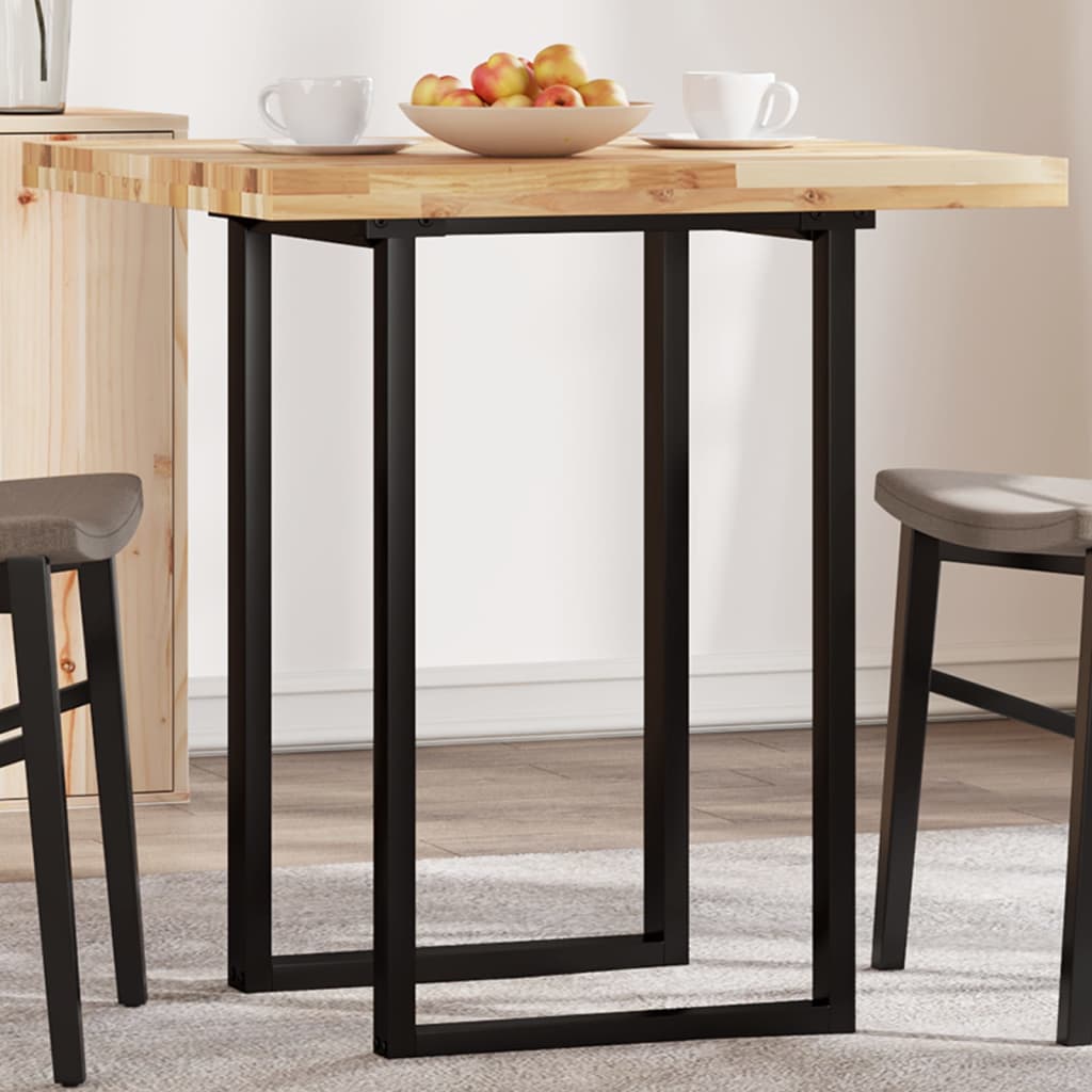 Tischplatte Quadratisch Massivholz Akazie