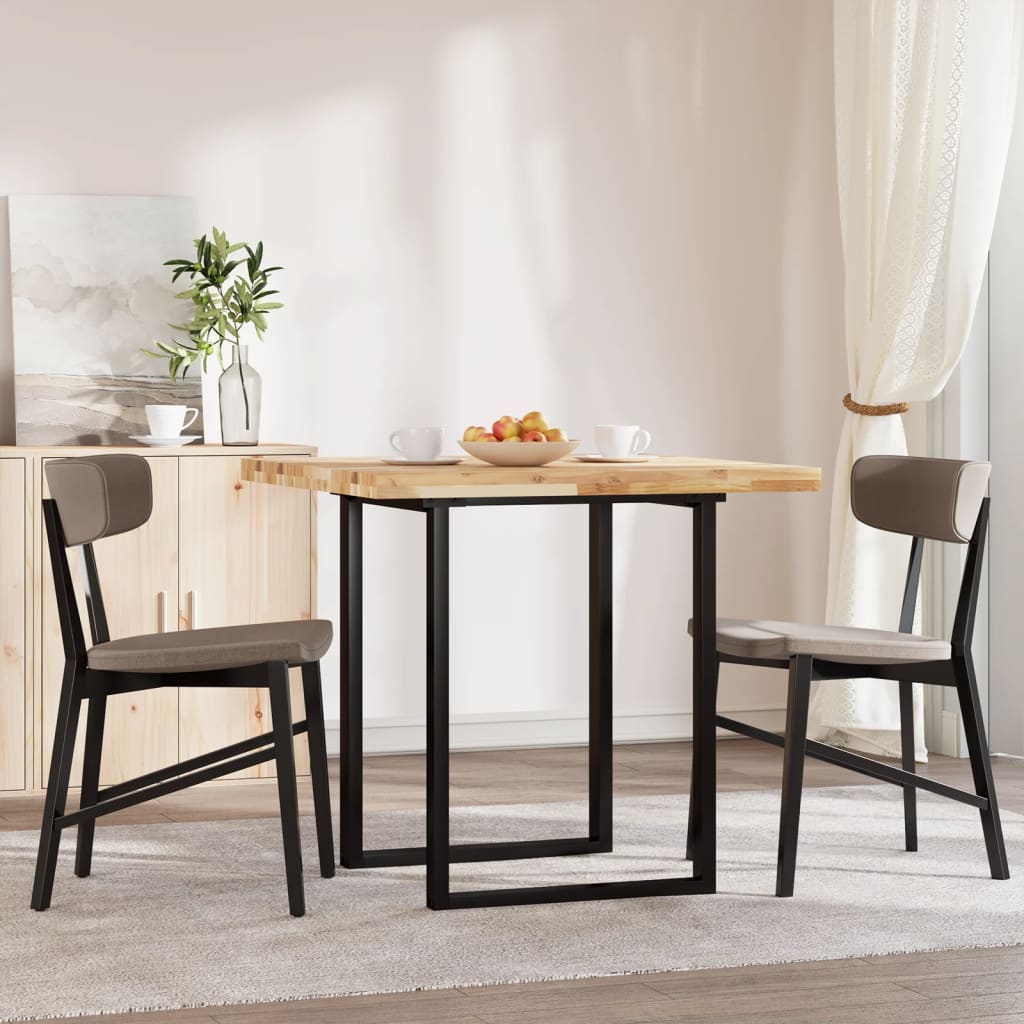 Tischplatte Quadratisch Massivholz Akazie