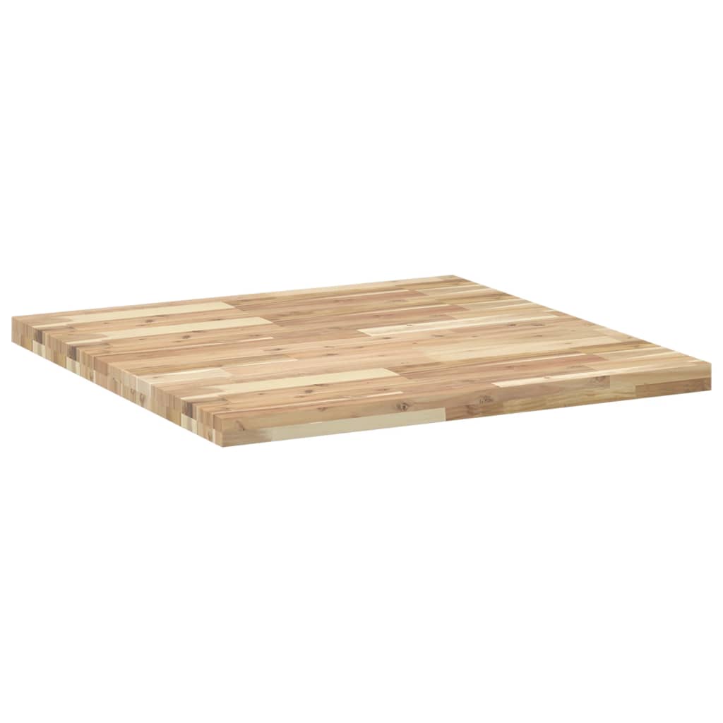 Tischplatte Quadratisch Massivholz Akazie