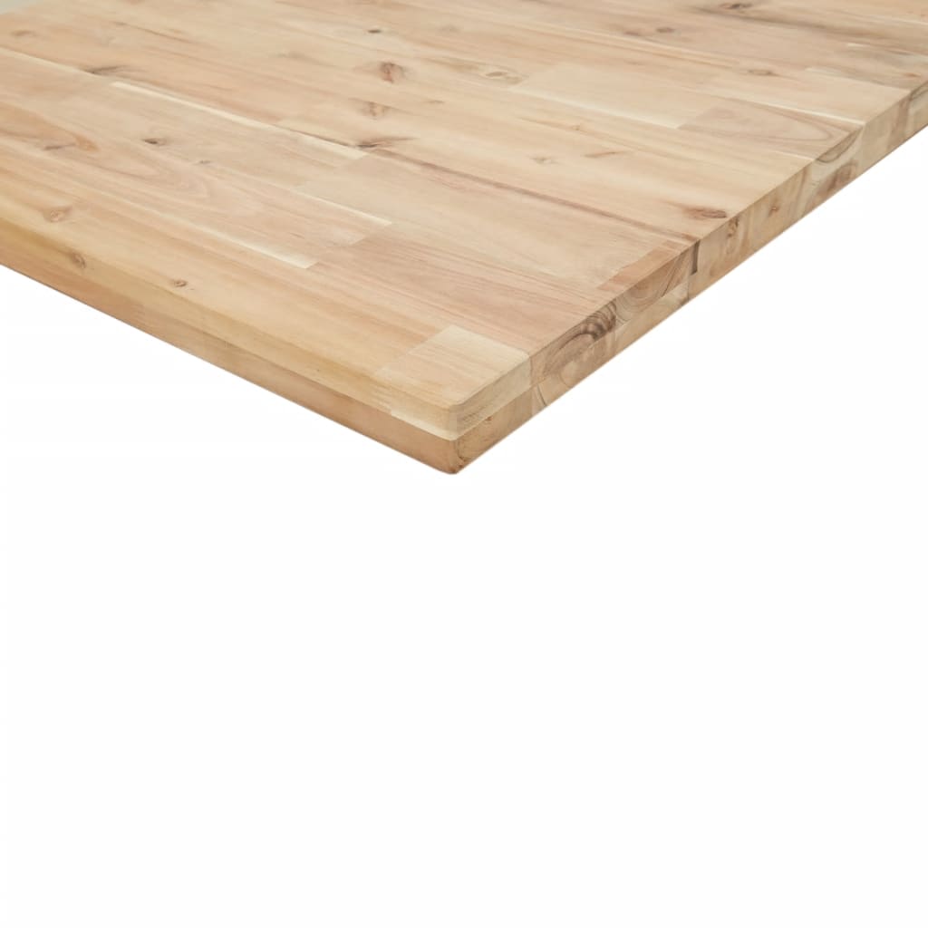 Tischplatte Quadratisch Massivholz Akazie