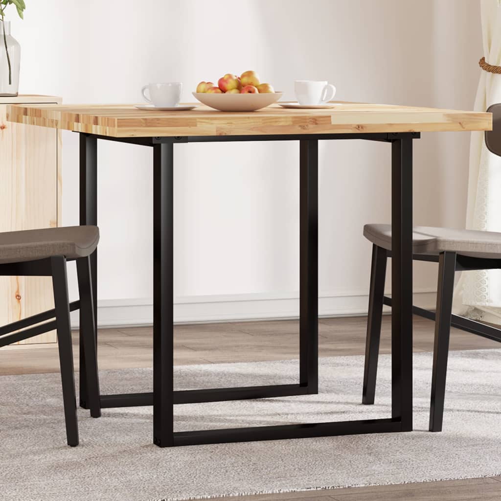 Tischplatte Quadratisch Massivholz Akazie
