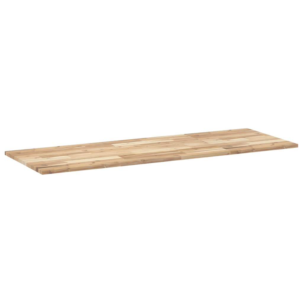 Tischplatte Rechteckig Massivholz Akazie
