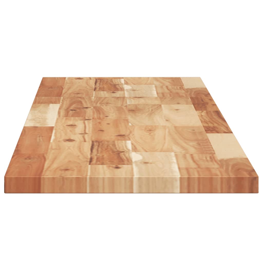 Tischplatte Rechteckig Massivholz Akazie