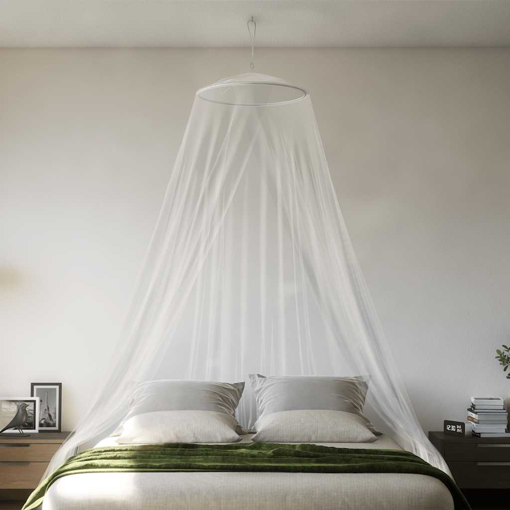 Moskito-Netz Für Das Bett 3 Pcs 156 Mesh ⌀56 X 220 Cm