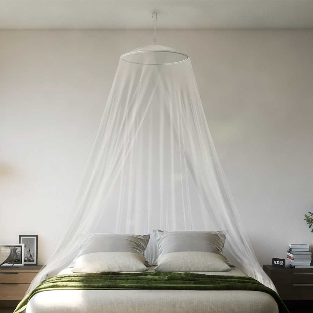 Moskito-Netz Für Das Bett 3 Pcs 156 Mesh ⌀56 X 220 Cm