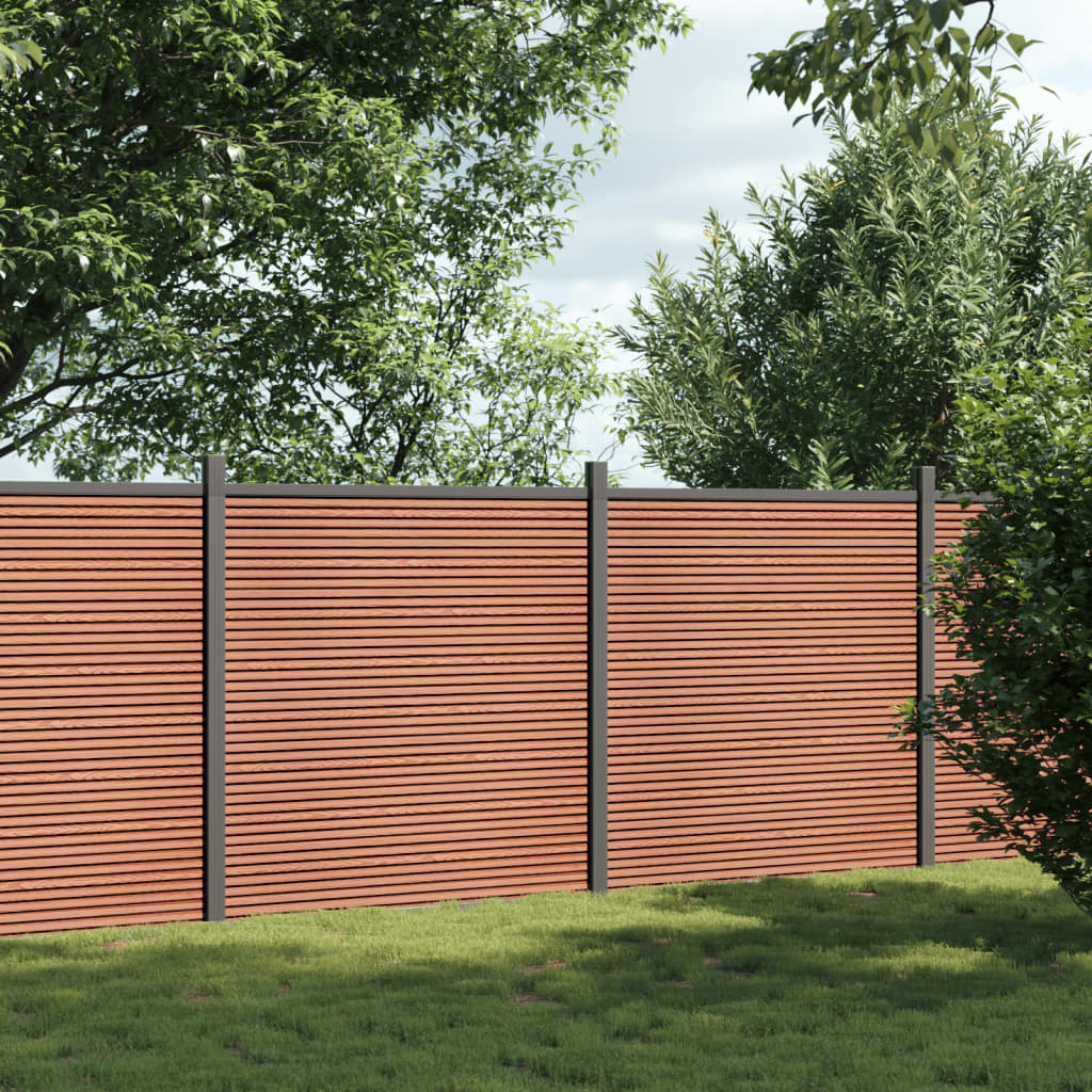 Zaunelement Wpc Und Aluminium
