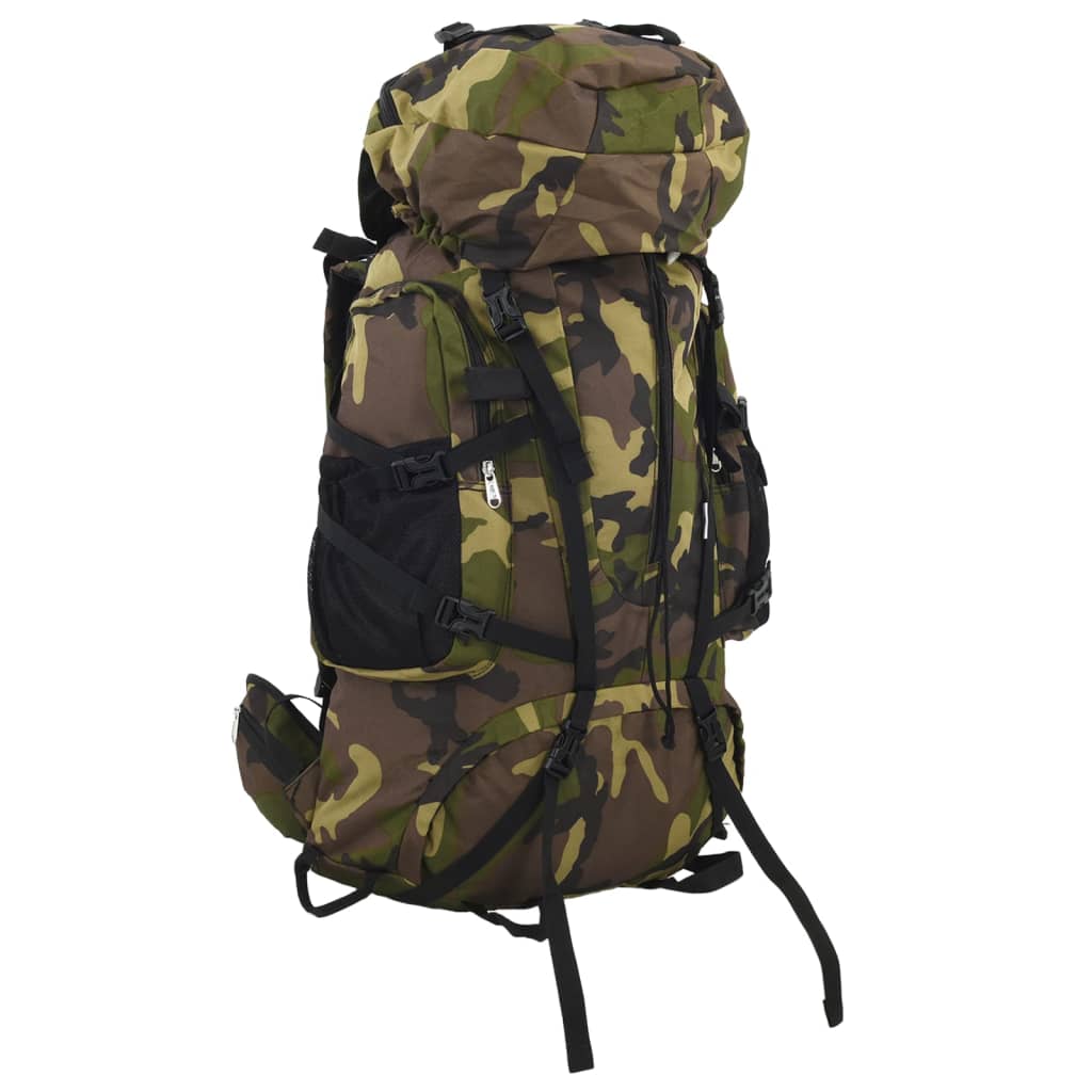 Wanderrucksack Grün Tarnfarben Oxford-Gewebe