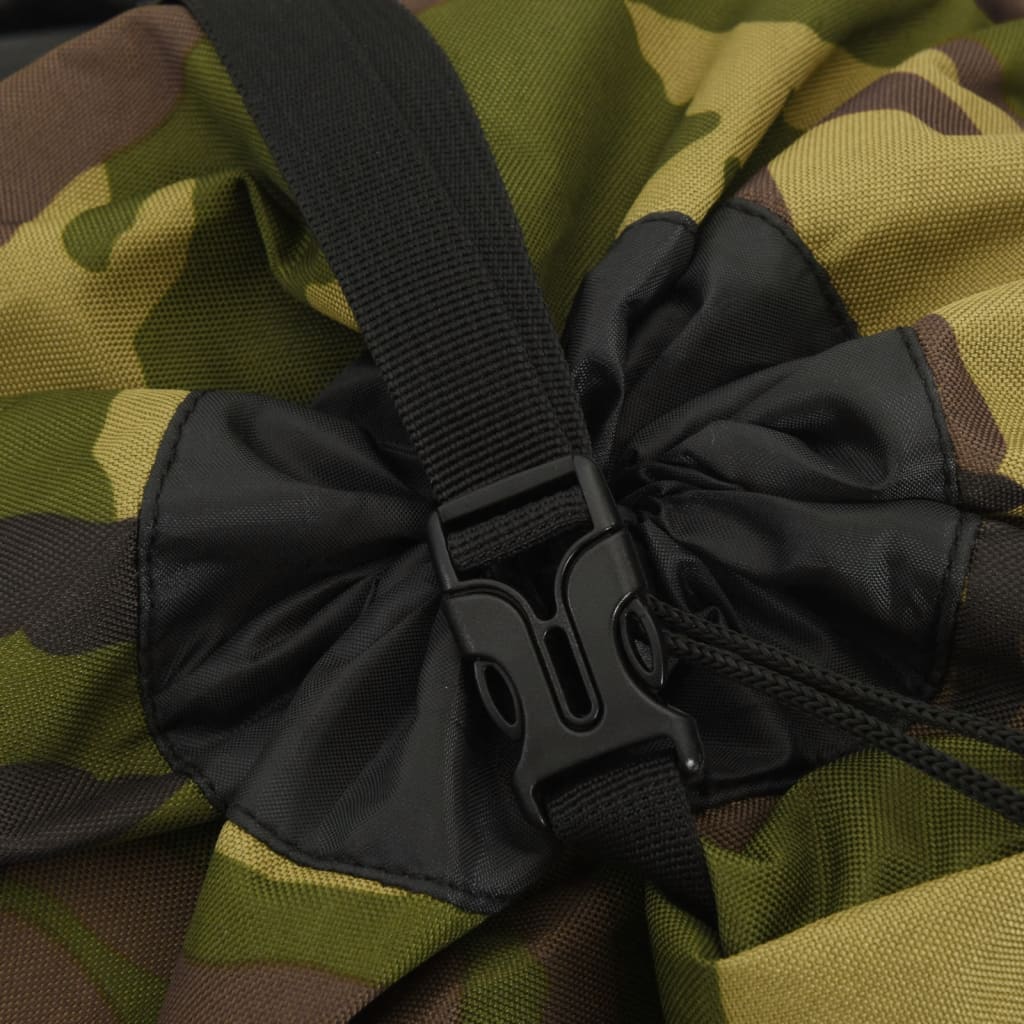 Wanderrucksack Grün Tarnfarben Oxford-Gewebe